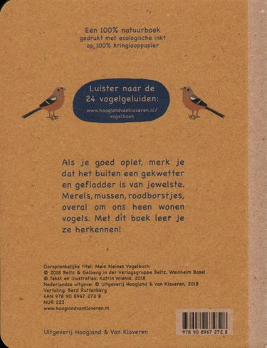Mijn kleine vogelboek. 4+ 14 bladzijden.