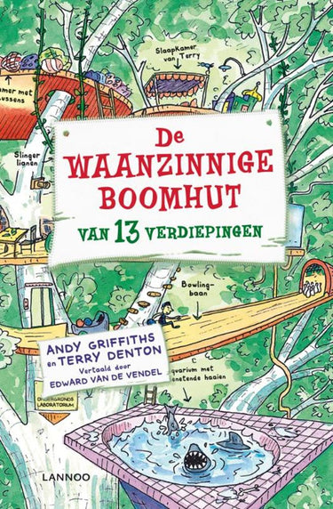 Centraal boekhuis de waanzinnige boomhut van 13 verdiepingen