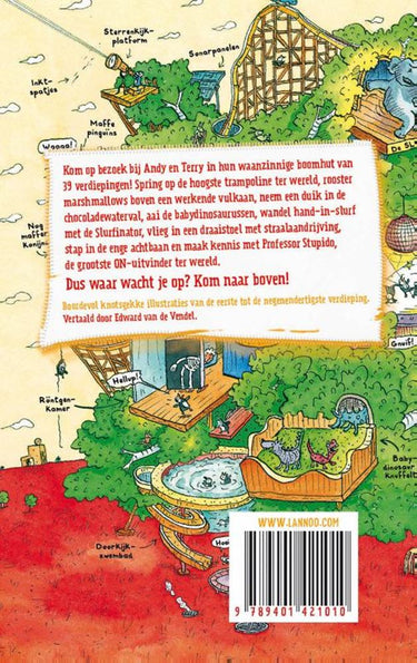 Centraal boekhuis de waanzinnige boomhut van 39 verdiepingen