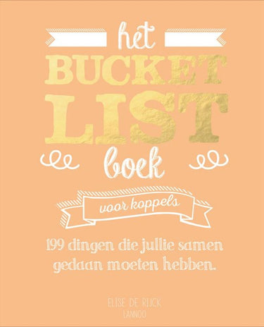 Het bucketlistboek voor koppels