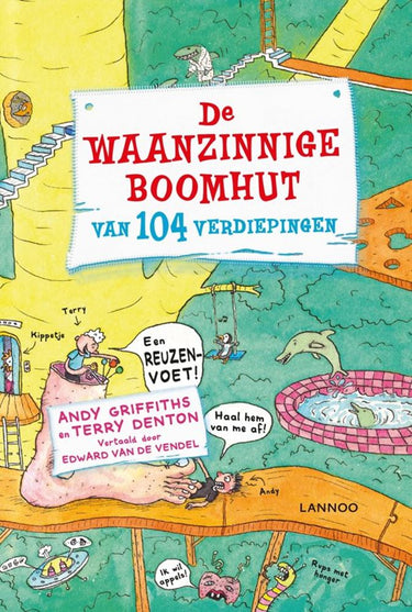Centraal boekhuis de waanzinnige boomhut van 104 verdiepingen