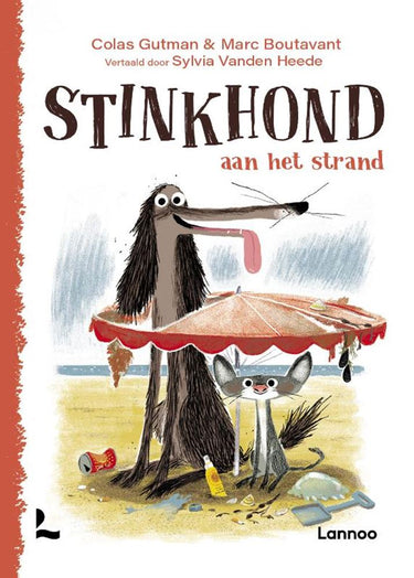 Stinkhond aan het strand 6+
