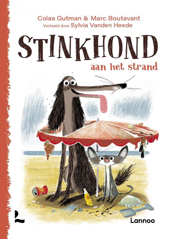 Load image into Gallery viewer, Stinkhond aan het strand 6+
