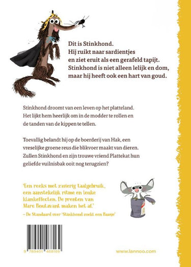 Stinkhond op de boerderij. 6+