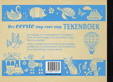 Het eerste stap voor stap tekenboek. 3+