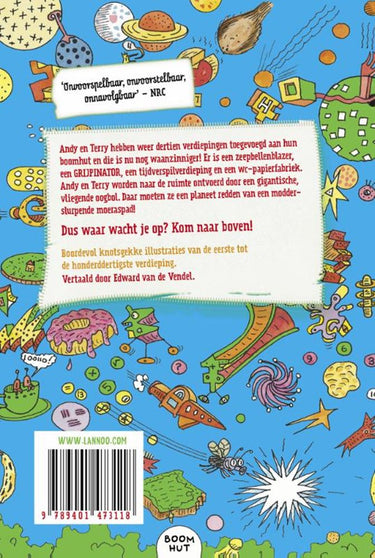 Centraal boekhuis de waanzinnige boomhut van 130 verdiepingen