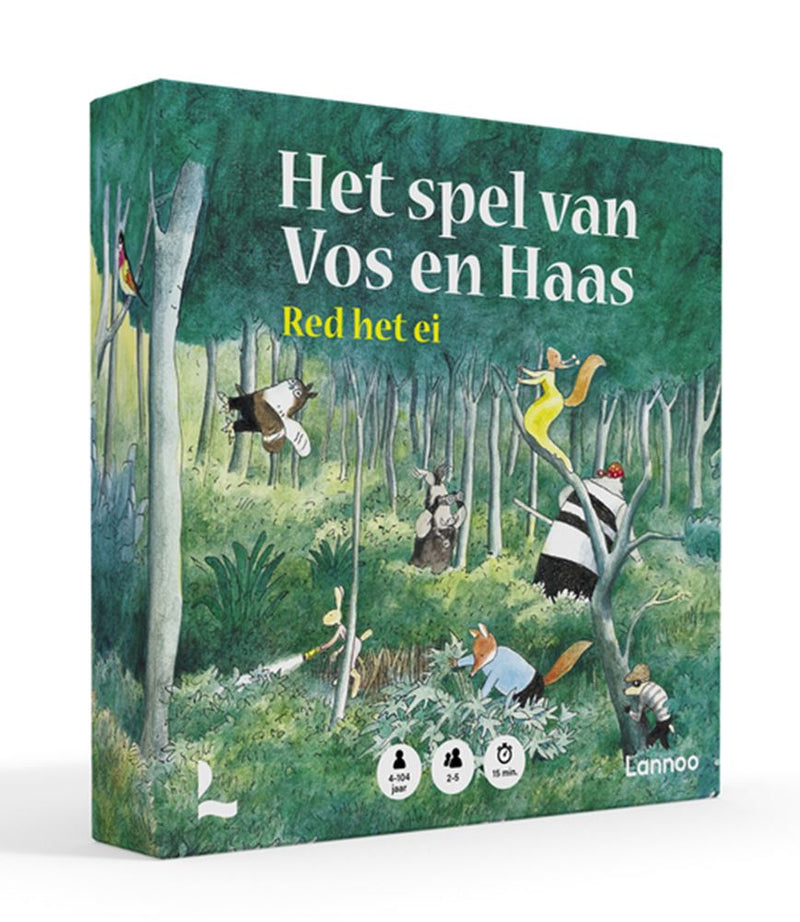 Load image into Gallery viewer, Het spel van vos en haas, red het ei. 4+
