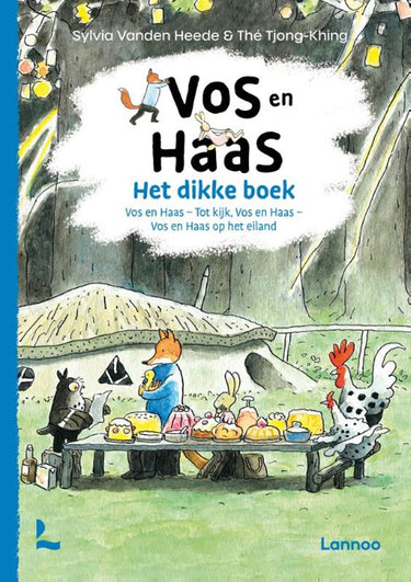 Vos en haas. het dikke boek. 6+