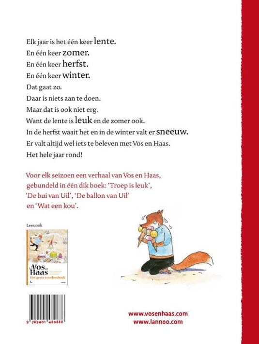 Vos en haas en de seizoenen. 4+