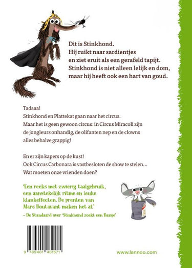 Stinkhond naar het circus. 6+