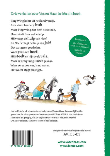 Vos en haas. het derde dikke boek. 6+