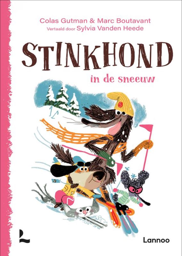 Load image into Gallery viewer, Stinkhond in de sneeuw. 6+
