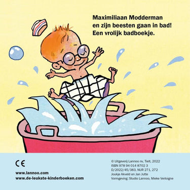 Feest in bad met maximiliaan modderman.