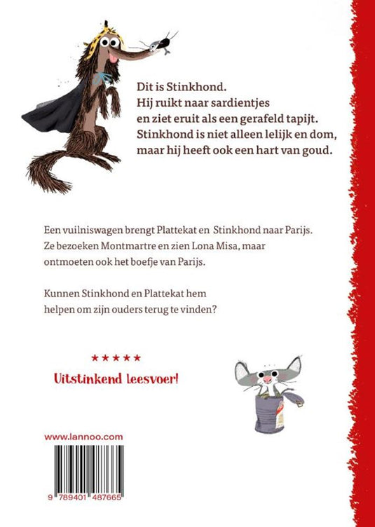 Stinkhond in parijs. 6+