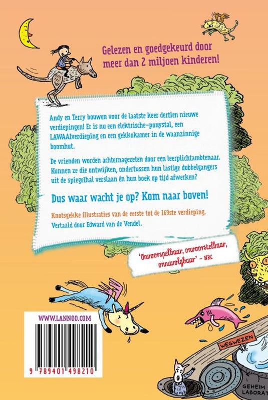 Centraal boekhuis de waanzinnige boomhut van 169 verdiepingen