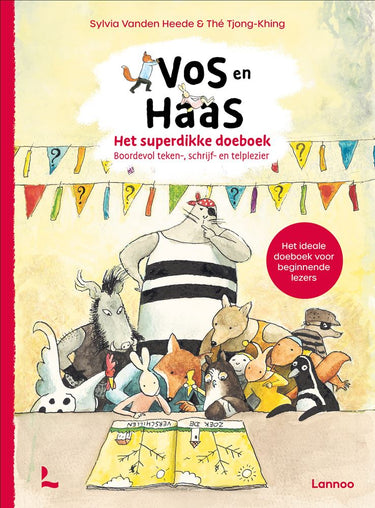 Vos en haas - het superdikke doeboek 6+