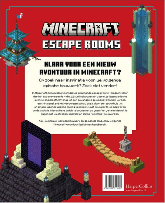 Minecraft escape rooms 8+