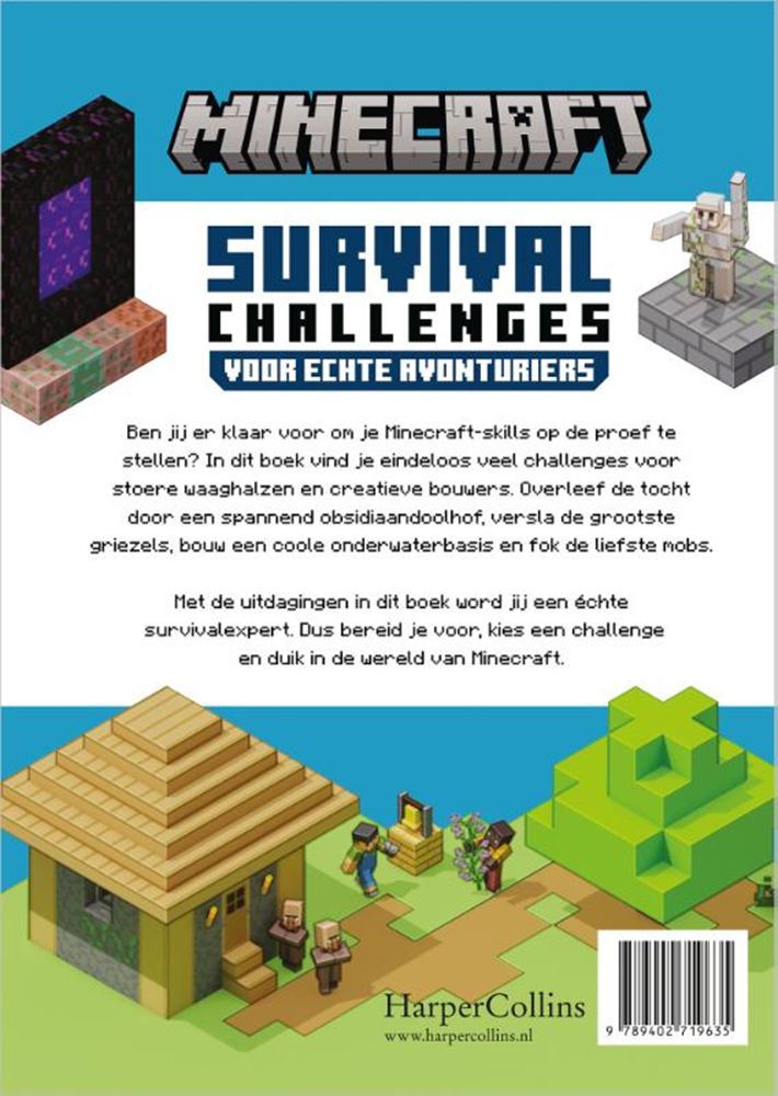 Load image into Gallery viewer, Minecraft survival challenges 7+
