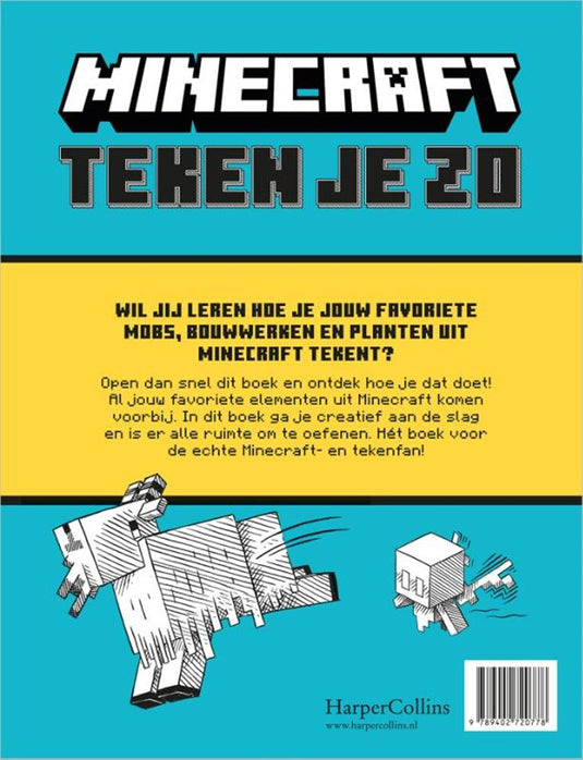 Minecraft teken je zo 7+