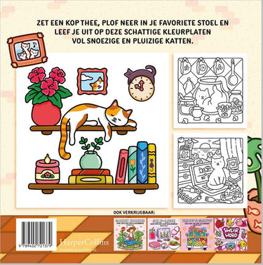 Cat moments – een cute en cozy kleurboek