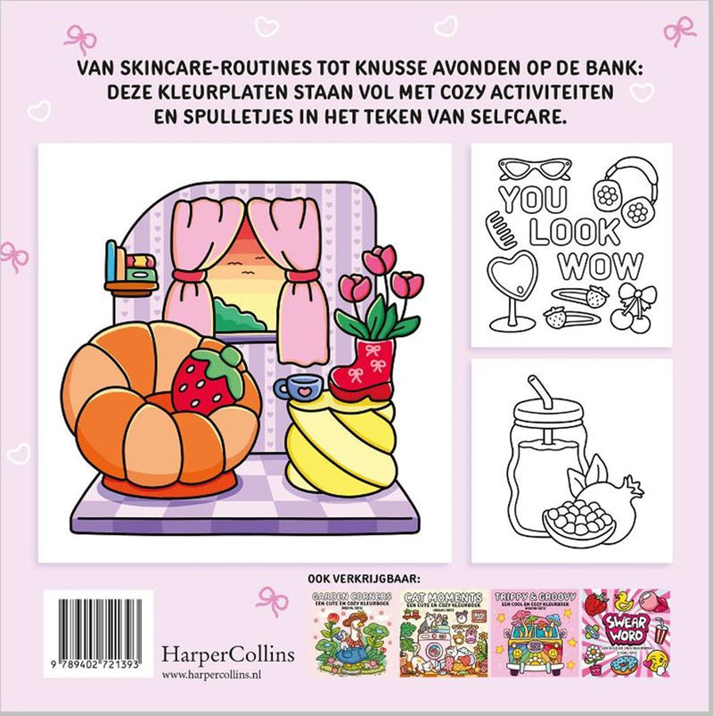 Load image into Gallery viewer, Self-love – een cute en cozy kleurboek
