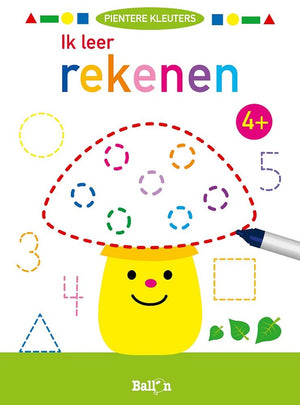 Standaard uitgeverij ik leer rekenen (wipe and clean) 4+ | 3 stuks