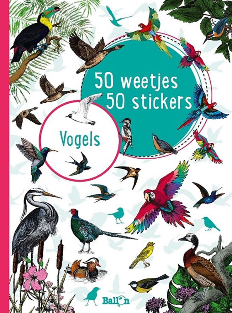 Load image into Gallery viewer, Vogels. 50 weetjes, 50 stickers.
