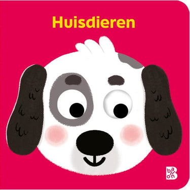 Standaard uitgeverij huisdieren, boek met wiebeloogjes. 0+