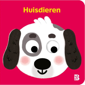 Standaard uitgeverij huisdieren, boek met wiebeloogjes. 0+