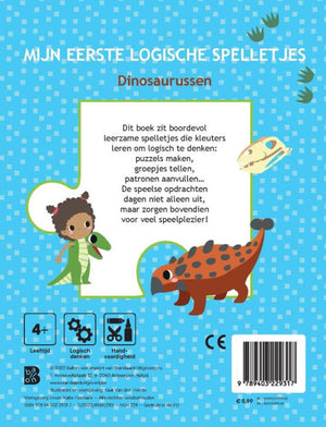 Standaard uitgeverij mijn eerste logische spelletjes, dinosau | 3 stuks