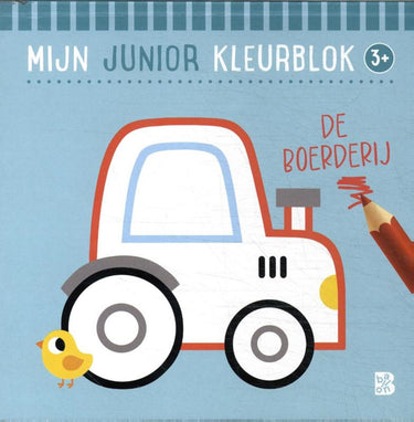 Standaard uitgeverij mijn junior kleurblok - de boerderij 3+