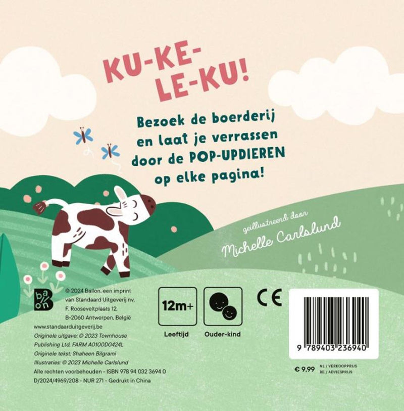 Load image into Gallery viewer, Standaard uitgeverij mijn eerste pop-upboekje: op de boerderi

