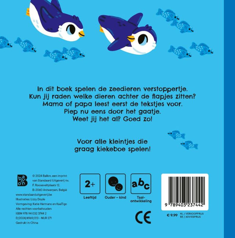 Afbeelding laden in galerijviewer, Standaard uitgeverij kiekeboe: in de zee 2+
