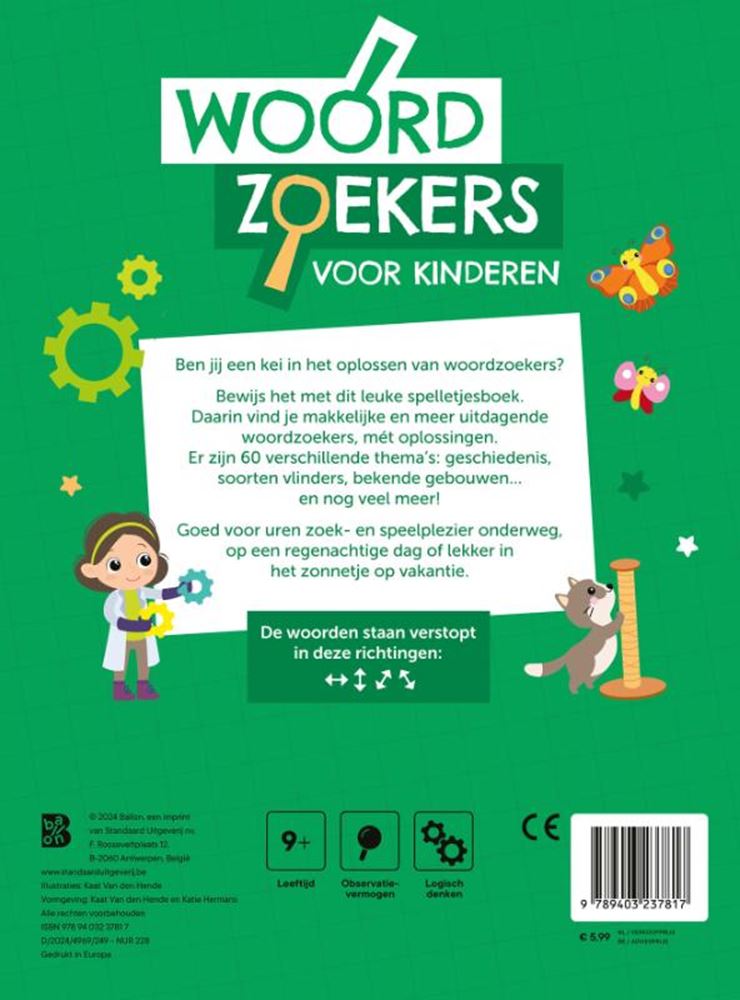 Load image into Gallery viewer, Ballon kids woordzoekers 9+
