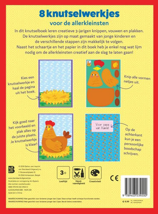 Standaard uitgeverij ik leer knippen boerderij. 3+