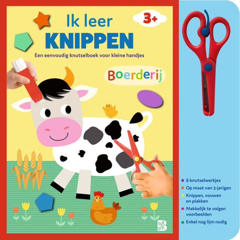 Load image into Gallery viewer, Standaard uitgeverij ik leer knippen boerderij. 3+
