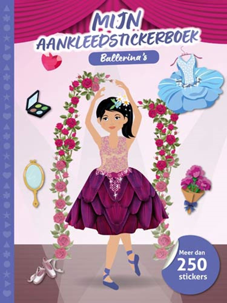 Load image into Gallery viewer, Mijn aankleedstickerboek: ballerina's 4+
