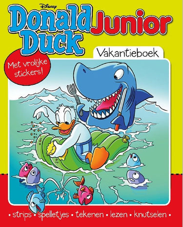 Boek specials nederland bv donald duck junior vakantieboek 2022. 64