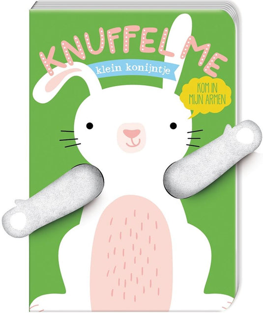 Knuffel me klein konijntje (karton)