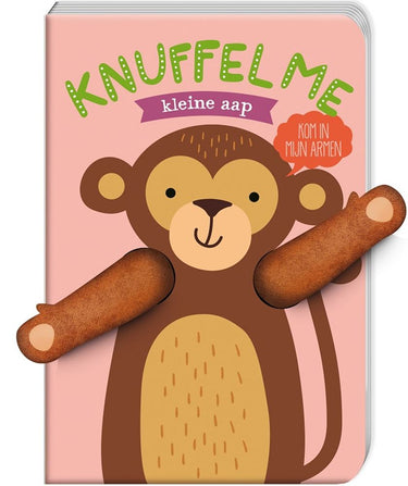 Knuffel me kleine aap (karton)