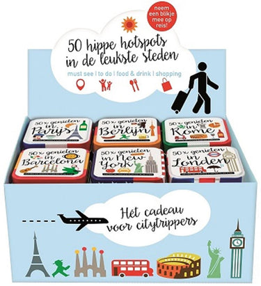 Dsp 50 hippe hotspots in steden (6x3)