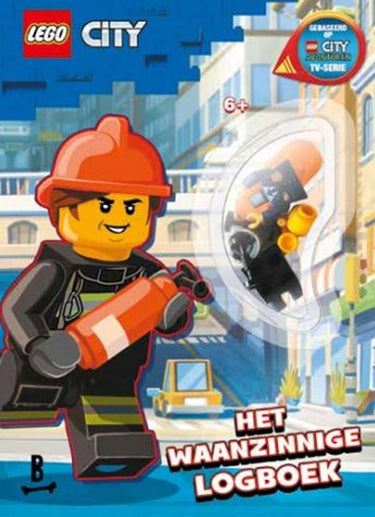 Lego city, het waanzinnige logboek. 6+