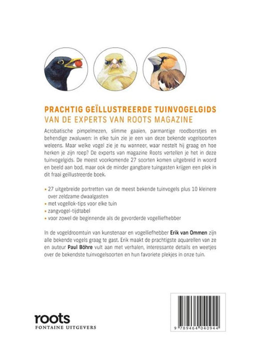 Vogels in onze tuin. 27 vogelsoorten, 10
