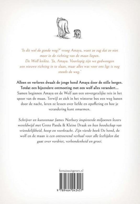 Cadeauboek: de hond, de wolf en de maan.
