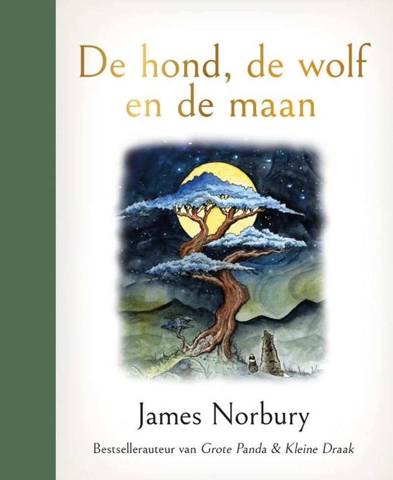 Load image into Gallery viewer, Cadeauboek: de hond, de wolf en de maan.
