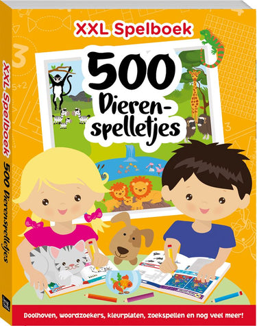 Xxl spelboek - 500 dierenspelletjes 6+