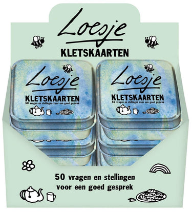 Display loesje - kletskaarten 1 x 6 ex.
