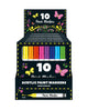 Display paint markers. 10 stuks