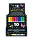 Display paint markers. 10 stuks