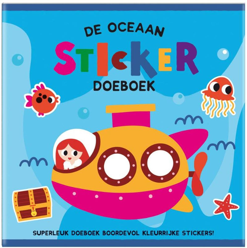 Load image into Gallery viewer, De oceaan sticker doeboek - (set van 4)

